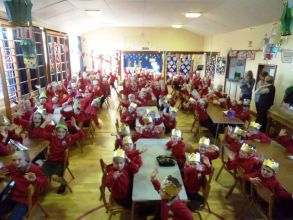 Whole School Christmas Dinner 2015