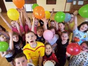 P6 News:- Exercising with Balloons!!!!!!