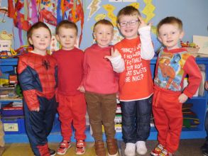 British Heart Foundation - Wear Red Day in P1/2